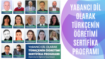 Doç. Dr. Adem SORUÇ’un “Yabancı Dil Olarak Türkçenin Öğretimi Sertifika Programı”na Katkıları