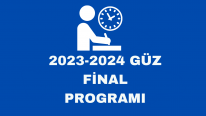 2023-2024 Güz Dönemi İMT Bölümü Final Programı Açıklandı!