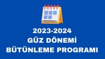2023-2024 Güz Dönemi İMT Bölümü Bütünleme Programı Açıklandı!
